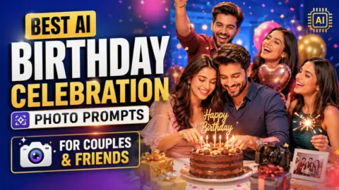 Best AI Birthday Celebration Photo Prompts for Couples & Friends